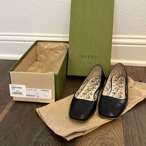 Gucci Nero Ballet Flats